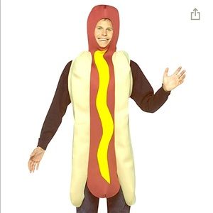 Adult hotdog Halloween costume